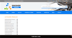 Desktop Screenshot of discoveryindustry.ro